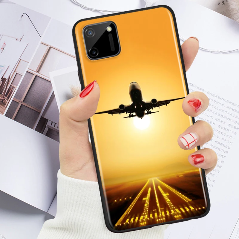 Aircraft plane airplane Shockproof Cover for OPPO Realme7 7i 6 5 3 2 Pro C1 C2 Black Phone Case Shell Soft Fundas Coque Capa 
Aircraft plane airplane Shockproof Cover for OPPO Realme7 7i 6 5 3 2 Pro C1 C2 Black Phone Case Shell Soft Fundas Coque Capa