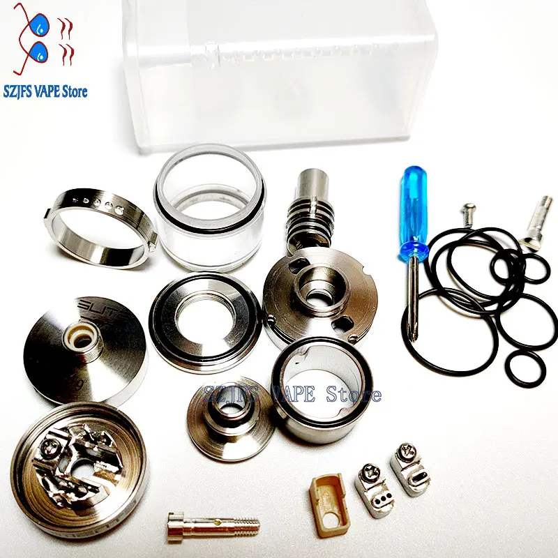 rta 1:1 Experment 3 elite mtl rta 316ss 22mm Airflow Control Top fill Rebuildable Tank Atomizer rta kayfun lite mtl rta Dvarw m
rta 1:1 Experment 3 elite mtl rta 316ss 22mm Airflow Control Top fill Rebuildable Tank Atomizer rta kayfun lite mtl rta Dvarw m