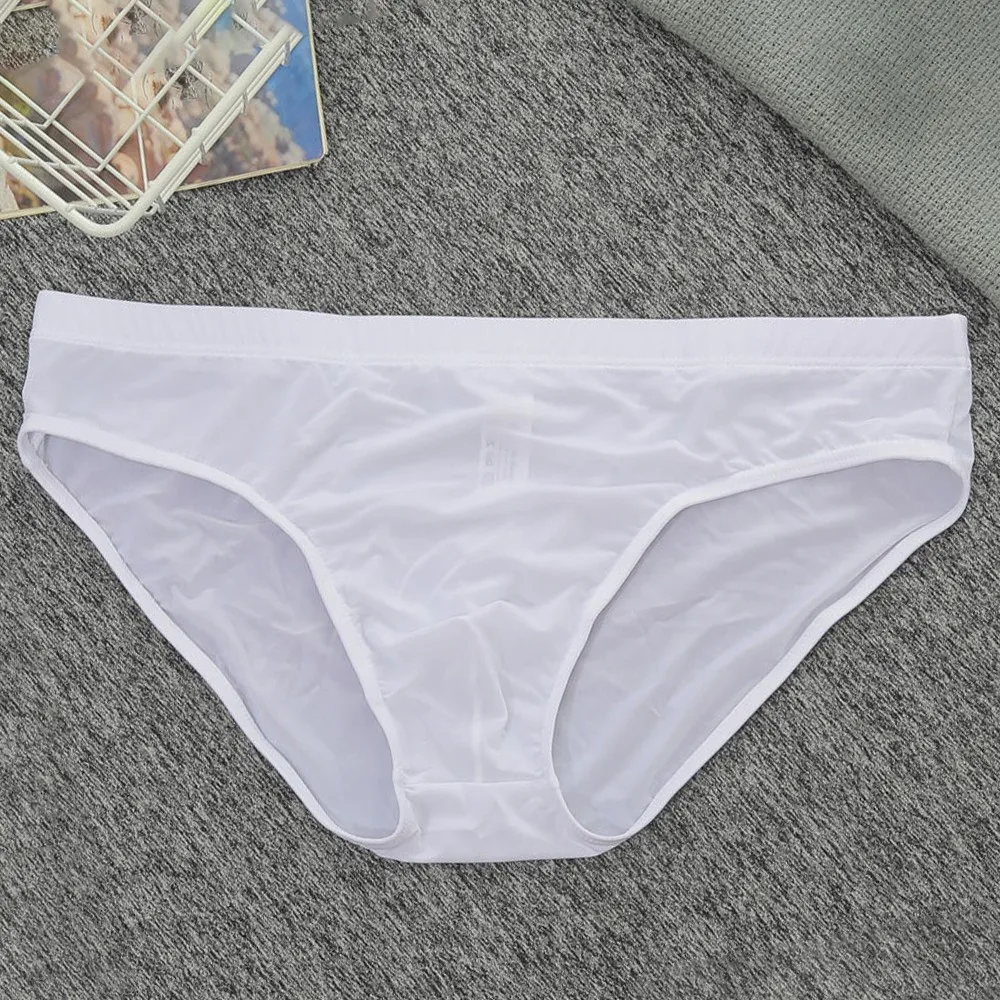 Men Briefs Sexy Ultra Soft Ice Silk G-String Thongs Low Rise T-Back Underwear Comfy Transparent Jockstrap String Homme Slip
Men Briefs Sexy Ultra Soft Ice Silk G-String Thongs Low Rise T-Back Underwear Comfy Transparent Jockstrap String Homme Slip