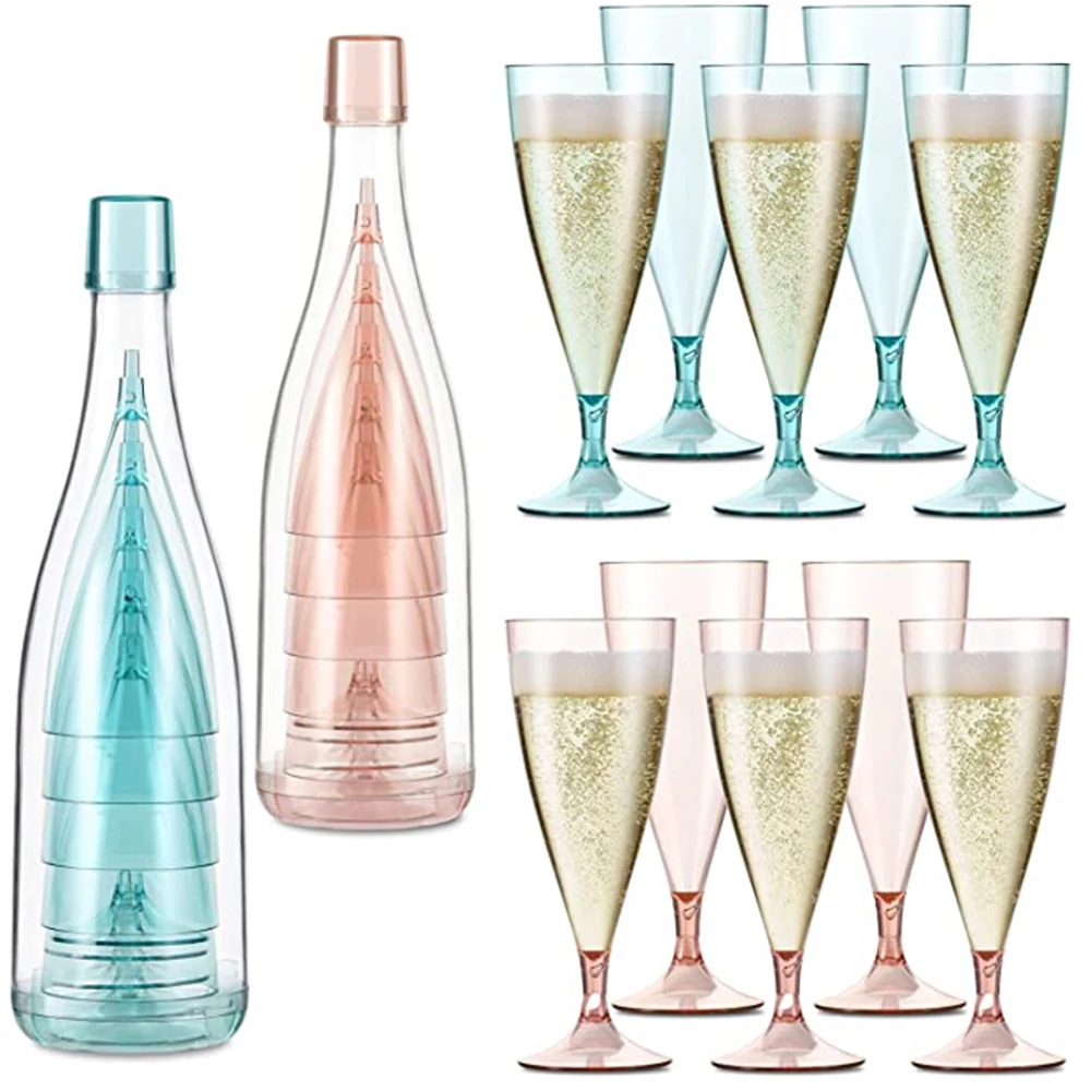 Camping Plastic Wine Glasses Set Portable Champagne Glasses With Storage Bottle Bar Accessories Picnic Party Cocktail Glass Cup
Camping Plastic Wine Glasses Set Portable Champagne Glasses With Storage Bottle Bar Accessories Picnic Party Cocktail Glass Cup
