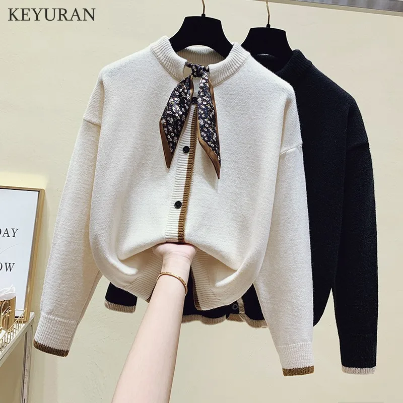 New Autumn Classic Bow Tie Design Sweater Fashion Elegant Office Bow Neckline Blouse Women Long-sleeved Pullover Knitted Sweater
New Autumn Classic Bow Tie Design Sweater Fashion Elegant Office Bow Neckline Blouse Women Long-sleeved Pullover Knitted Sweater