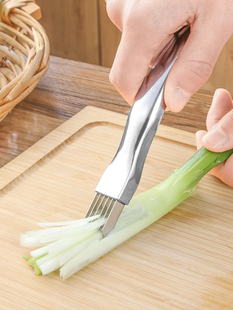 New Vegetable Onion Cutter Shredder Slicer Scallion Green Onion Multi Chopper Cocina Cutlery Kitchen Gadgets and Accessories
New Vegetable Onion Cutter Shredder Slicer Scallion Green Onion Multi Chopper Cocina Cutlery Kitchen Gadgets and Accessories