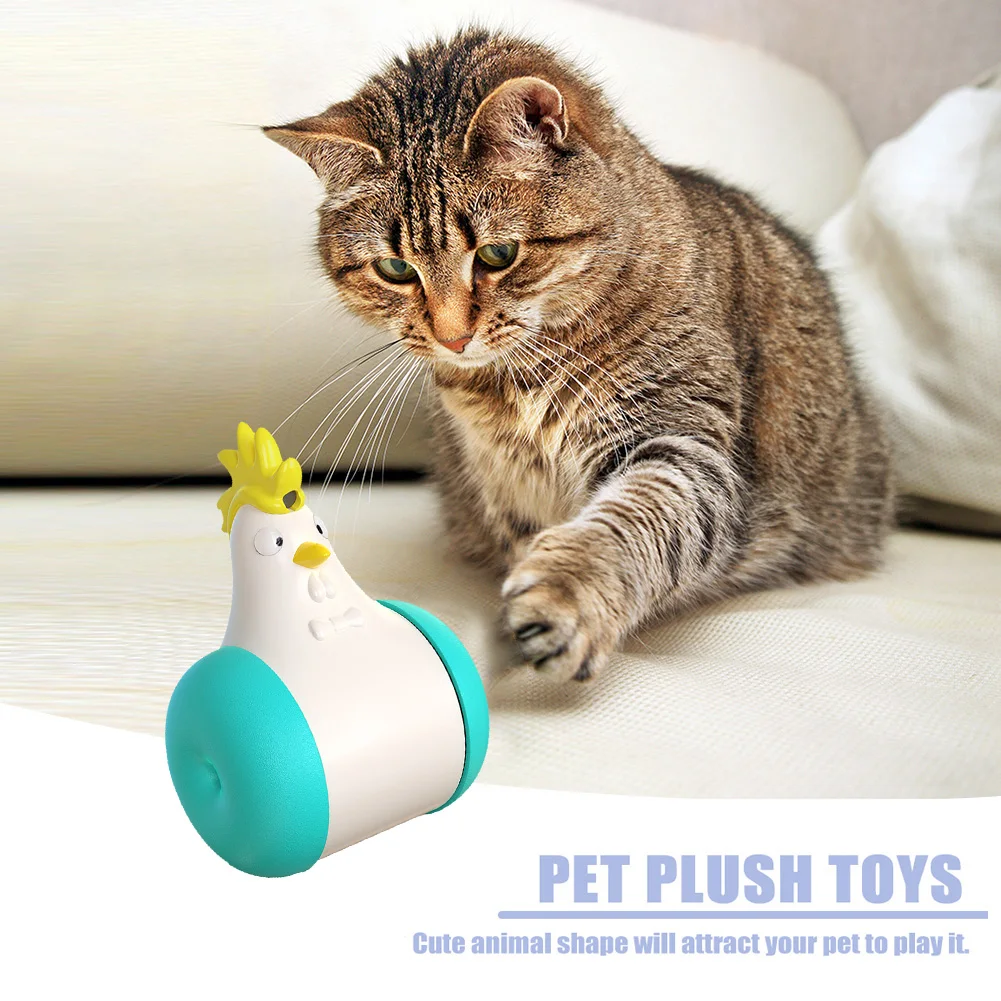 Chick Style Infrared Teasing Cat Toy Multifunctional Pet Laser Teaser Tumbler Squeak Toy Kitten Interactive Toys Pets Supplies
Chick Style Infrared Teasing Cat Toy Multifunctional Pet Laser Teaser Tumbler Squeak Toy Kitten Interactive Toys Pets Supplies