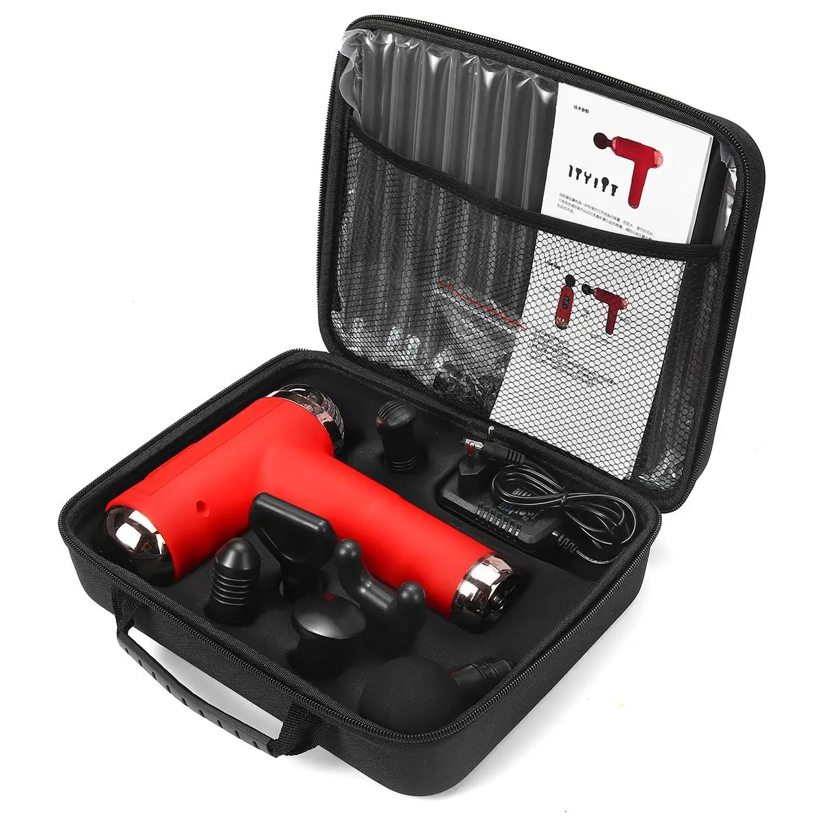 8000r/min Muscle Massage Gun Deep Tissue Massager 6 Heads Rechargeable Body Relaxation Slimming Shaping Pain Relief Machine
8000r/min Muscle Massage Gun Deep Tissue Massager 6 Heads Rechargeable Body Relaxation Slimming Shaping Pain Relief Machine
