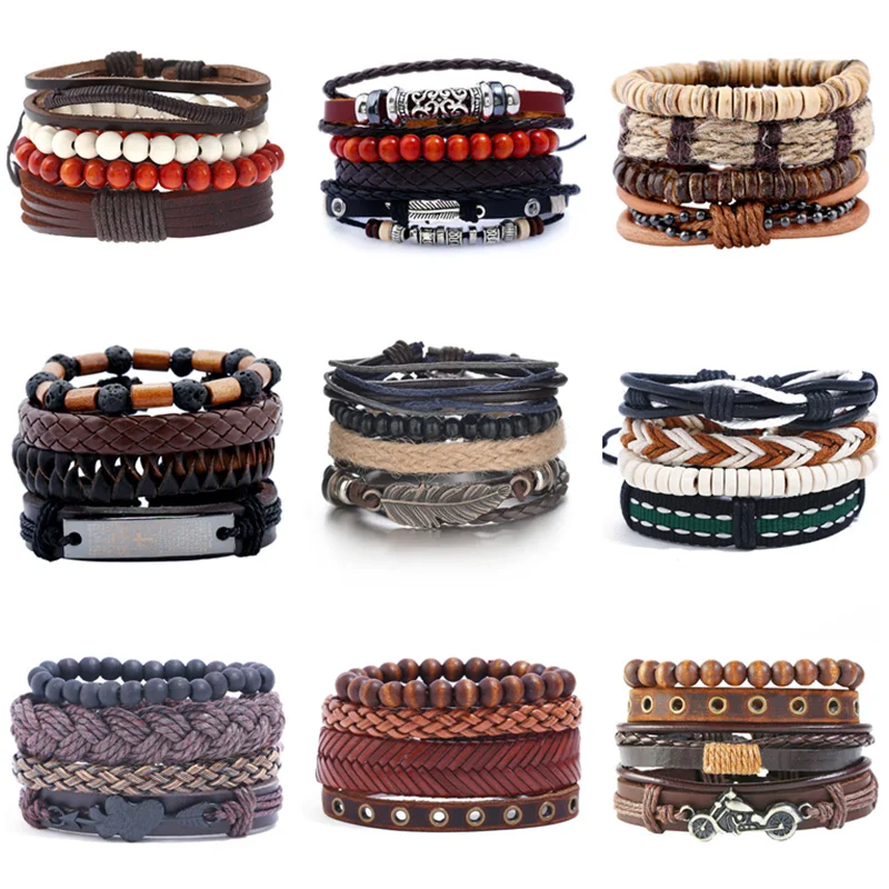Male Vintage Ethnic Bracelet Leaf Rudder Genuine Leather Wooden Beads Bracelets & Bangles For Women Jewelry Pulseira Masculina
Male Vintage Ethnic Bracelet Leaf Rudder Genuine Leather Wooden Beads Bracelets & Bangles For Women Jewelry Pulseira Masculina