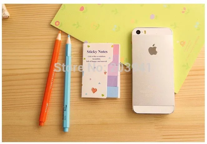 40pcs/Lot Rainbow Sticky notes Multicolor Memo pad scrapbooking stickers bookmark stickers notepads school office Free Shipping
40pcs/Lot Rainbow Sticky notes Multicolor Memo pad scrapbooking stickers bookmark stickers notepads school office Free Shipping