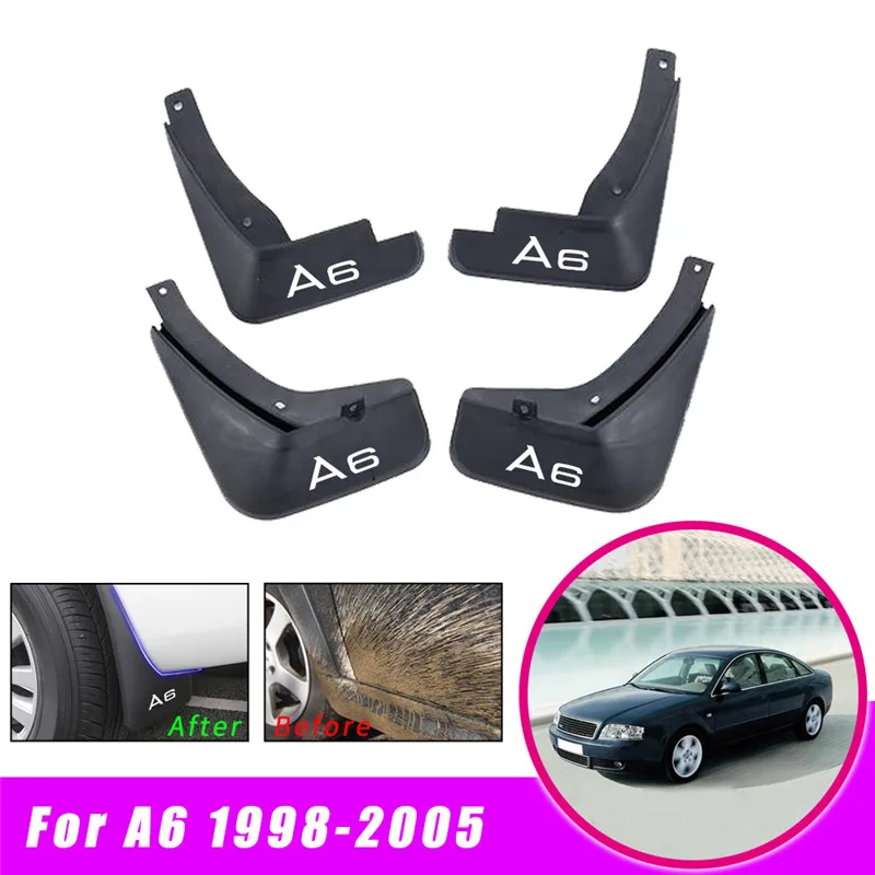 Car Mud Flaps For Audi A6 C5 Sedan 1998 1999 2001- 2005 Fender Splash Guards Mudguard Mudflap Accessories 4pcs
Car Mud Flaps For Audi A6 C5 Sedan 1998 1999 2001- 2005 Fender Splash Guards Mudguard Mudflap Accessories 4pcs