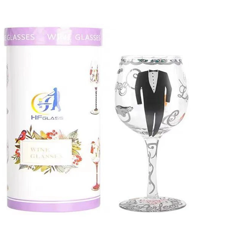 Romantic Couples Gift Hand-painted Crystal Glass Wine Glass Goblet Wine Glass Does Not Fade
Romantic Couples Gift Hand-painted Crystal Glass Wine Glass Goblet Wine Glass Does Not Fade