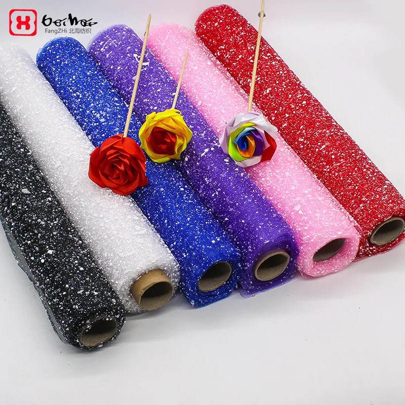 Foam snow dot yarn diy material flower packaging material cartoon rose flower bouquet package flower florist decoration
Foam snow dot yarn diy material flower packaging material cartoon rose flower bouquet package flower florist decoration