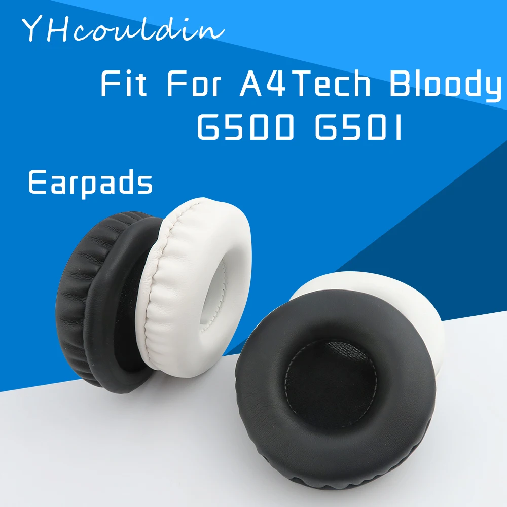 

YHcouldin Earpads For A4Tech Bloody G500 G501 Headphone Accessaries Replacement Leather