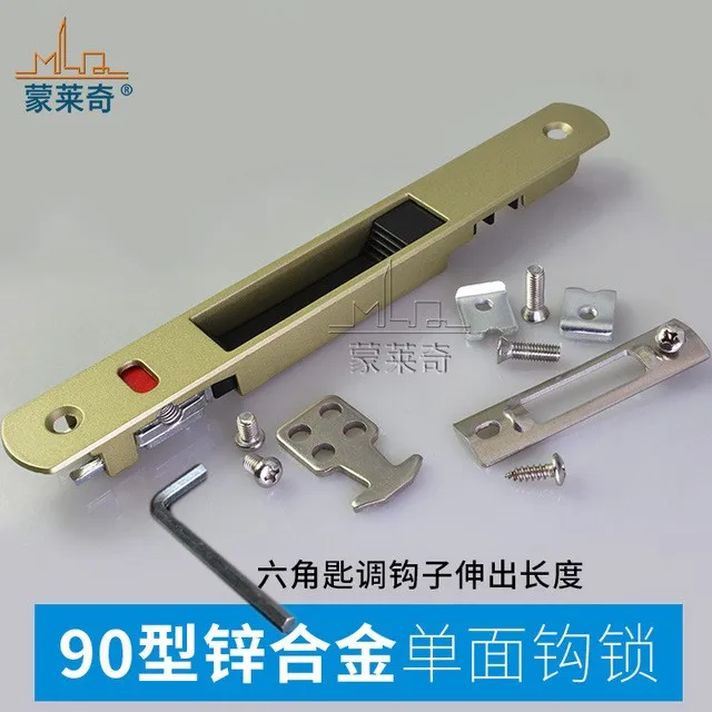 90 Type Sliding Window Lock No Keys Interior Room Office Hanging Sliding Door Embedded Hook Invisible Move Lockset Hardware
90 Type Sliding Window Lock No Keys Interior Room Office Hanging Sliding Door Embedded Hook Invisible Move Lockset Hardware