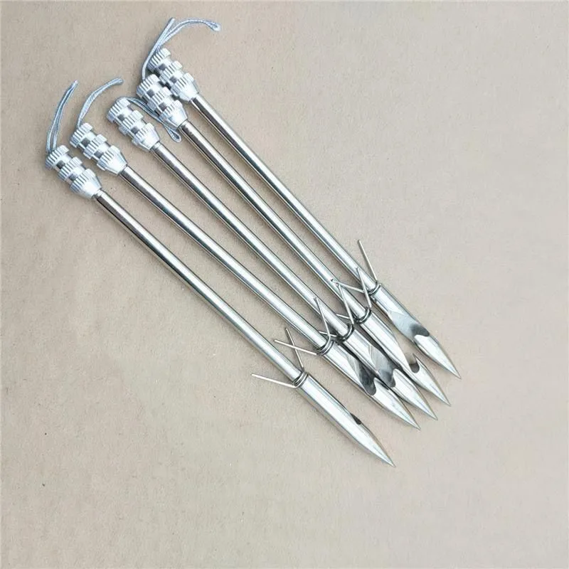 

High Quality Catapult Dart Hunting Shooting Fish Hand Tool Tainless Steel Bow Arrowhead Slingshot Very Sharp Hunting Darts