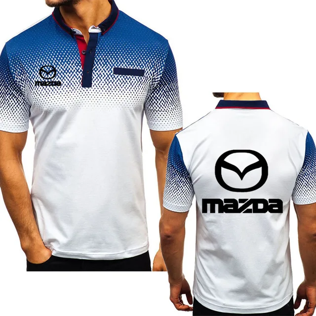 New 2020 Summer Men's tops for Mazda Car Logo Printed high quality Cotton casual Men's short sleeve polo shirt 15
New 2020 Summer Men's tops for Mazda Car Logo Printed high quality Cotton casual Men's short sleeve polo shirt 15