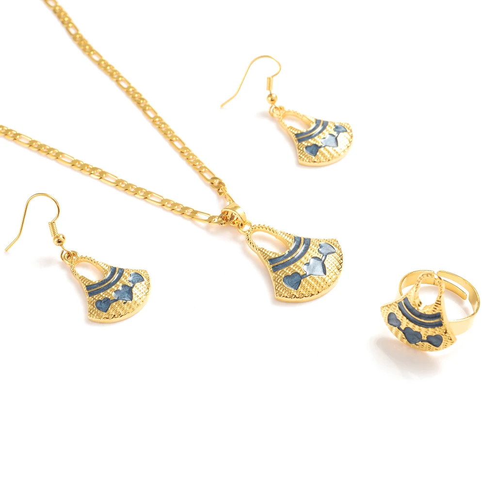 blium bag Pendant Chain Necklaces Earrings ring Gold Color PNG Jewellery Set Papua New Guinea Wedding party women girls gifts
blium bag Pendant Chain Necklaces Earrings ring Gold Color PNG Jewellery Set Papua New Guinea Wedding party women girls gifts