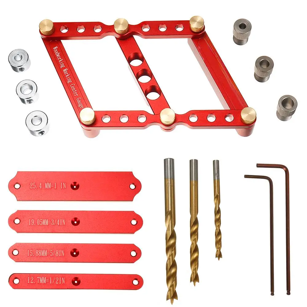 6/8/10mm Center Drill Puncher Scriber Round Drilling Dowel Jig Set Round Dowel Puncher Woodworking Drilling Locator
6/8/10mm Center Drill Puncher Scriber Round Drilling Dowel Jig Set Round Dowel Puncher Woodworking Drilling Locator