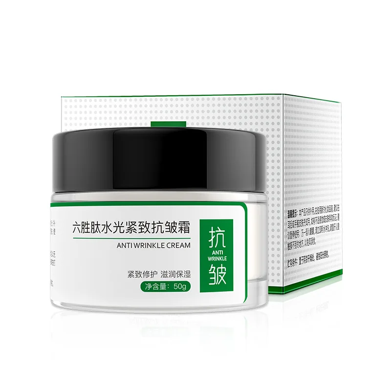 

50g 1pc Hexapeptide Anti-wrinkle Cream Moisturizing and Firming Smoothing Lines Moisturizing Cream Can Be Used on The Whole Face