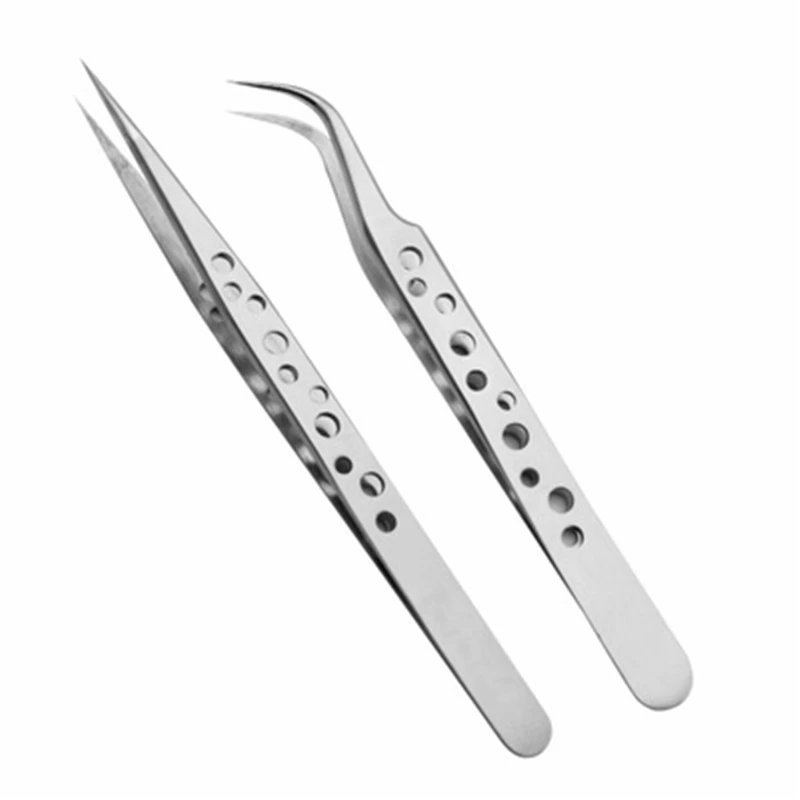 Electronics Industrial Tweezers Anti-static Curved Straight Tip Precision Stainless Forceps Phone Repair Hand Tools Tweezers
Electronics Industrial Tweezers Anti-static Curved Straight Tip Precision Stainless Forceps Phone Repair Hand Tools Tweezers