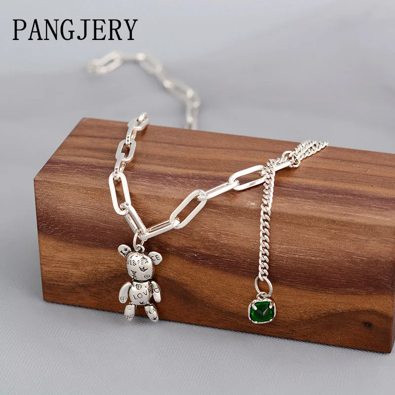 PANGJERY 925 Stamp Necklace Little Bear for Women Trendy Design Funny Cute Personality Creative Birthday Jewelry Gifts
PANGJERY 925 Stamp Necklace Little Bear for Women Trendy Design Funny Cute Personality Creative Birthday Jewelry Gifts