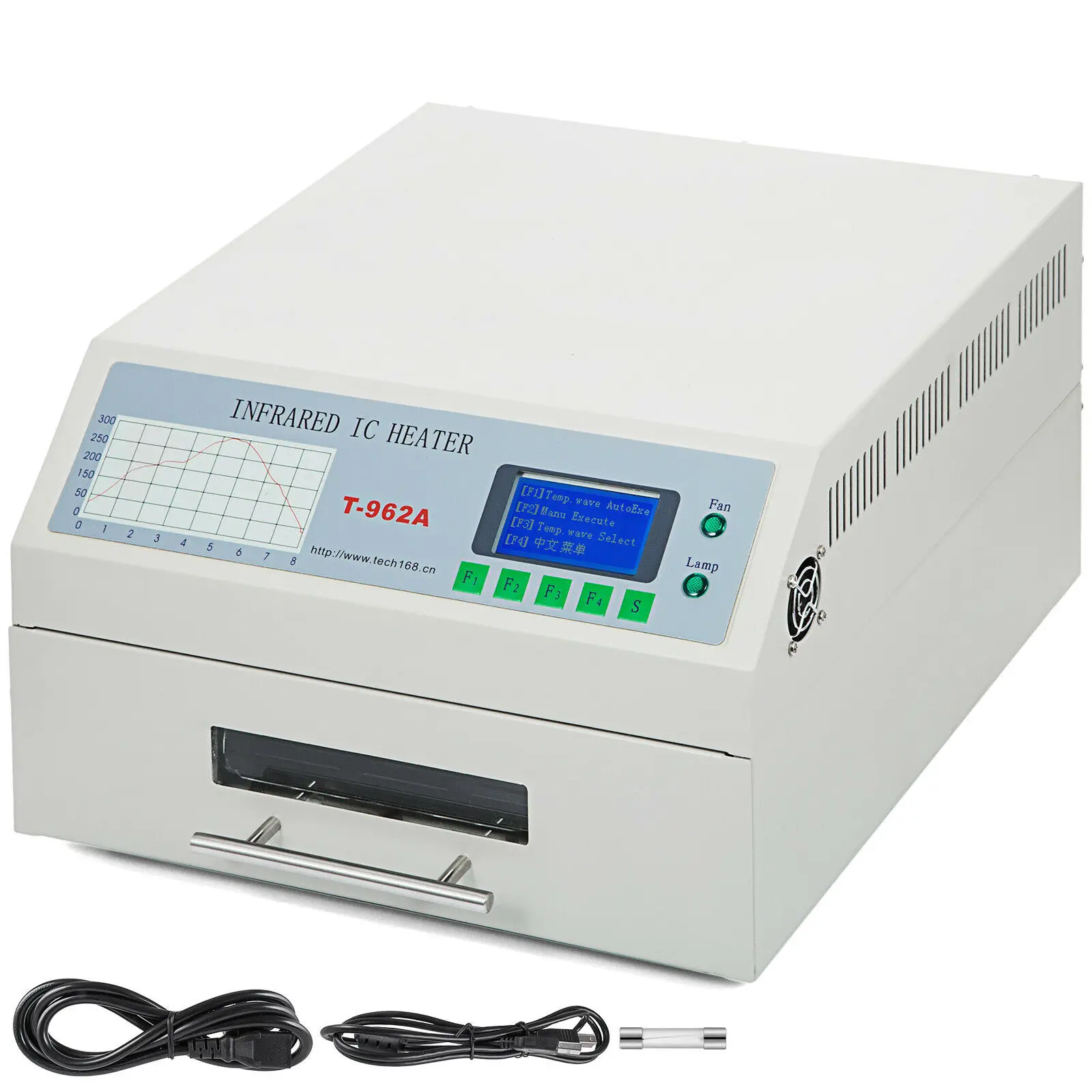 Инфракрасный сварочный аппарат T962A для сварочного чипа SOP PLCC QFP BGA 1500 Вт 220 В и 110