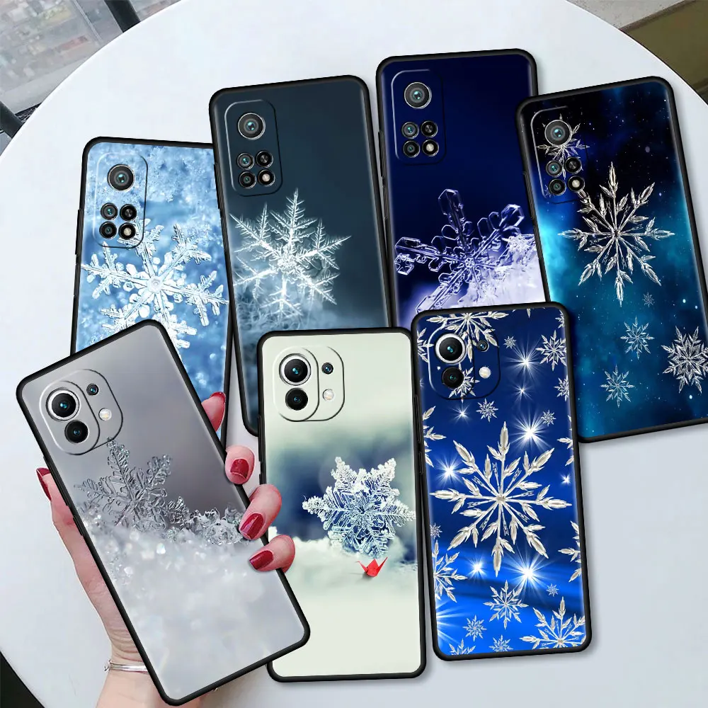 Fitted Soft Case for Xiaomi Poco X3 NFC M3 11 Lite 10T Pro 9T 9 10 CC9 CC9E 9 SE Note 10Lite Phone Capa Snowflake Patten
Fitted Soft Case for Xiaomi Poco X3 NFC M3 11 Lite 10T Pro 9T 9 10 CC9 CC9E 9 SE Note 10Lite Phone Capa Snowflake Patten