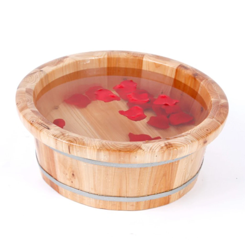 Foot Bathtub Wooden Bucket Foot Bath Barrel Basin Spa Tub Wood Basin Foot Wash Basin For Household
Foot Bathtub Wooden Bucket Foot Bath Barrel Basin Spa Tub Wood Basin Foot Wash Basin For Household