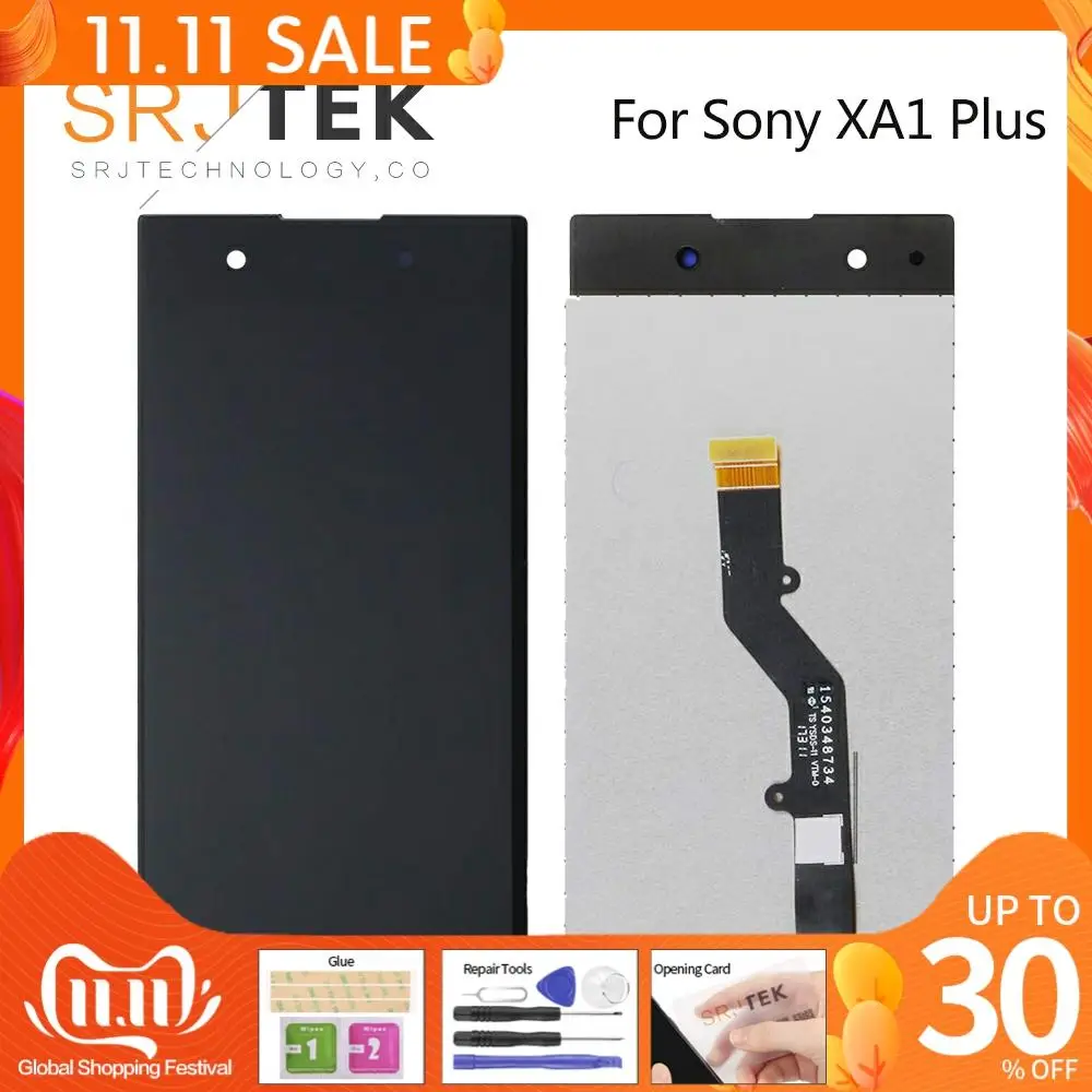 5.5" For Sony Xperia XA1 Plus LCD G3412 G3416 G3426 G3412 G3421 Screen Display Touch Digitizer Assembly XA1 Plus Repair Parts
5.5" For Sony Xperia XA1 Plus LCD G3412 G3416 G3426 G3412 G3421 Screen Display Touch Digitizer Assembly XA1 Plus Repair Parts