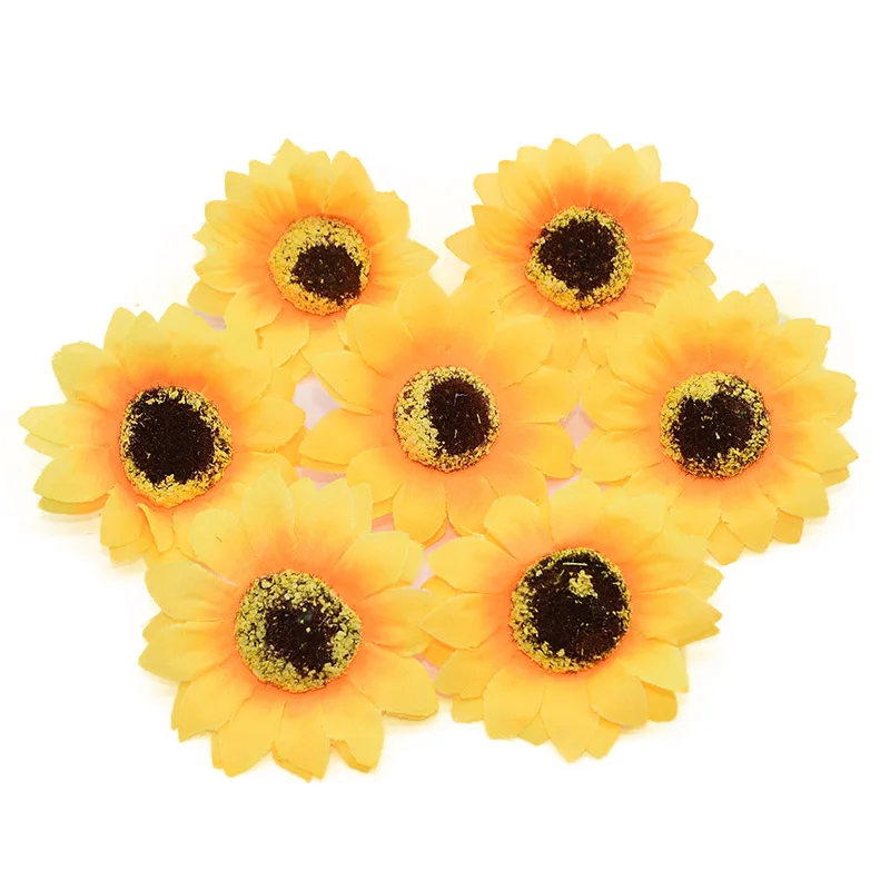 Silk Sunflower Head Artificial Flowers For Wedding Decorations Handmade Scrapbooking Accessories Fake flowers DIY Wreath
Silk Sunflower Head Artificial Flowers For Wedding Decorations Handmade Scrapbooking Accessories Fake flowers DIY Wreath