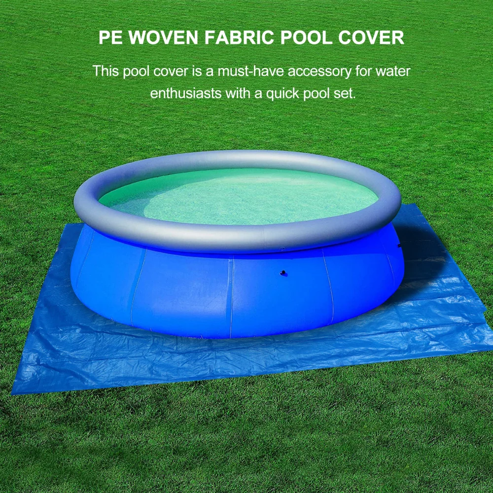 Swimming Pool Solar Cover Durable Dust-proof Rainproof Pool Protection Cover
Swimming Pool Solar Cover Durable Dust-proof Rainproof Pool Protection Cover