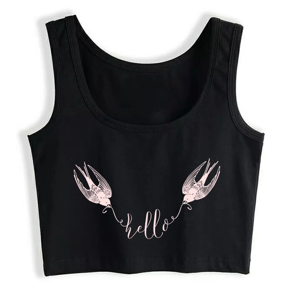 Crop Top Women Swallows Grunge Aesthetic Gothic Y2k Tank Top Female Clothes
Crop Top Women Swallows Grunge Aesthetic Gothic Y2k Tank Top Female Clothes