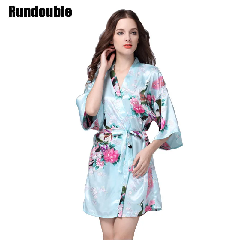 Bridal Robe Elegant Pajamas Peacock&Blossom Floral Nightgown Feminine Sleepwear Loose Home Service Bath Nightwear Clothes Women
Bridal Robe Elegant Pajamas Peacock&Blossom Floral Nightgown Feminine Sleepwear Loose Home Service Bath Nightwear Clothes Women