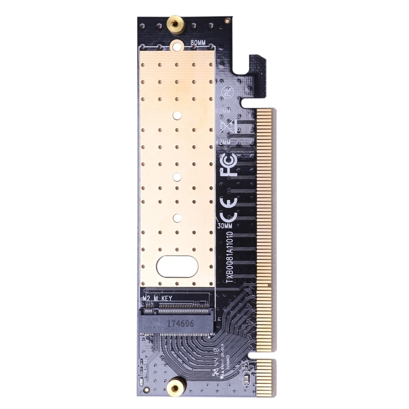 M.2 Nvme Ssd адаптер M2 на Pcie 3 0 X16 контроллер карты M ключ интерфейс Поддержка Pci Express X4