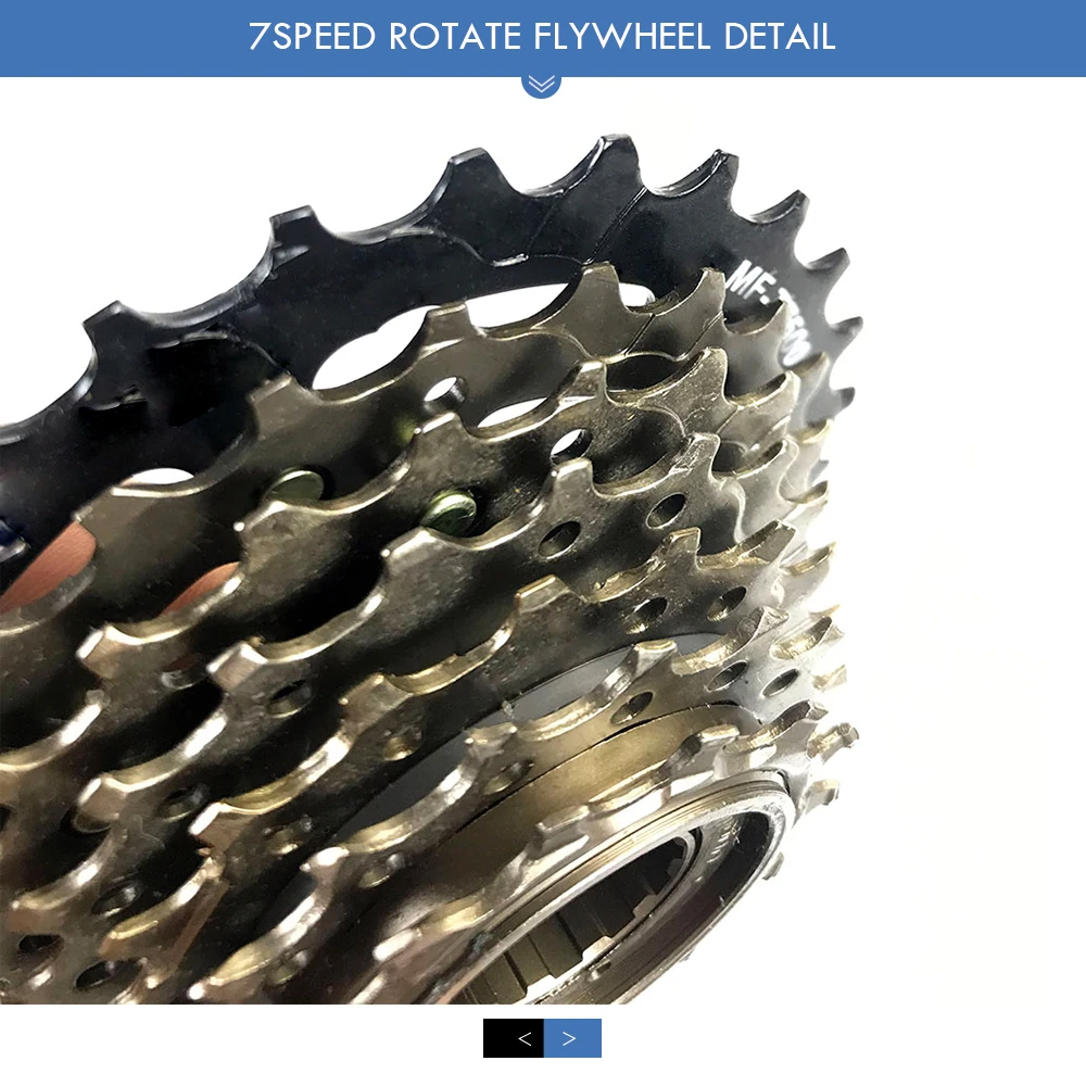7 Speed Road Bike Flywheel 14-28T Mountain bike Bicycle Rotate Flywheel For MTB road bike or electric bicycle Accessies
7 Speed Road Bike Flywheel 14-28T Mountain bike Bicycle Rotate Flywheel For MTB road bike or electric bicycle Accessies