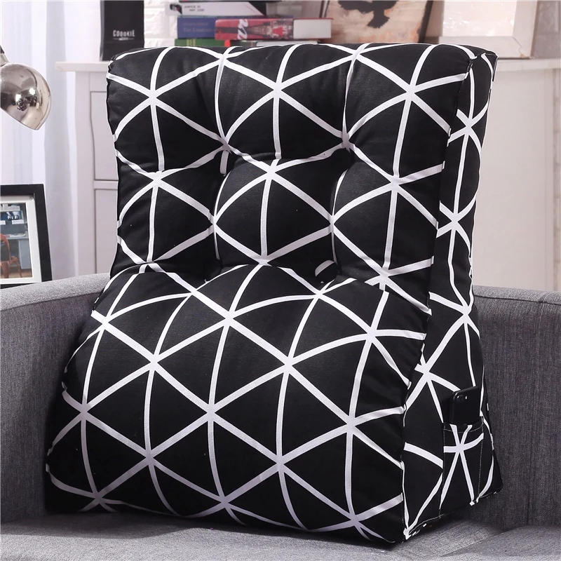 Large Sofa Triangle Cushion Pillow Cotton Backrest Pillow for Bed Waist Can Be Removed and Washed Meditation Gift Ideas FK115
Large Sofa Triangle Cushion Pillow Cotton Backrest Pillow for Bed Waist Can Be Removed and Washed Meditation Gift Ideas FK115