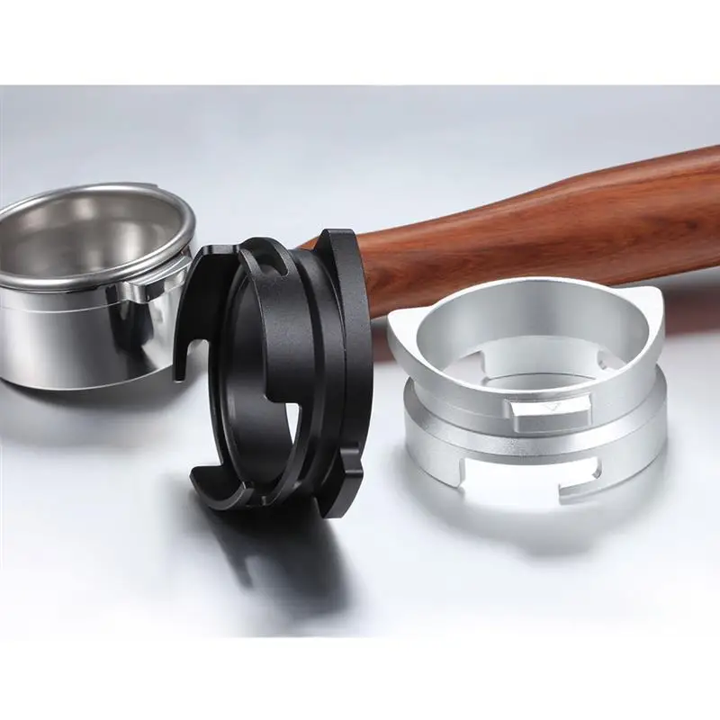 Coffee Dosing Ring 54mm Rotatable Powder Brewing Receiver Metal Coffee Machine Accessories Kitchen Coffee Powder Ring
Coffee Dosing Ring 54mm Rotatable Powder Brewing Receiver Metal Coffee Machine Accessories Kitchen Coffee Powder Ring