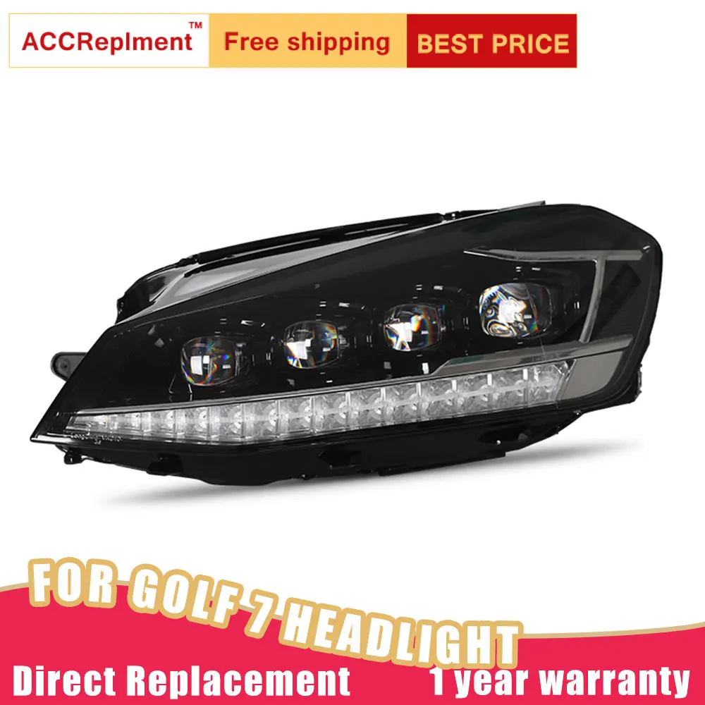 2Pcs LED Headlights For Volkswagen Golf 7 2014-2019 led car lights Angel eyes Full LED Fog lights LED Daytime Running Lights
2Pcs LED Headlights For Volkswagen Golf 7 2014-2019 led car lights Angel eyes Full LED Fog lights LED Daytime Running Lights