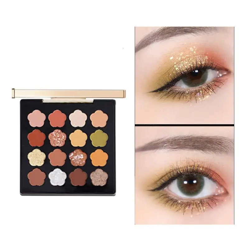 16-color Flower Shaped Eyeshadow Powder Palette Summer Pearl Shimmer Pigmented Eye Makeup Maquiagem Cosmetic TSLM1
16-color Flower Shaped Eyeshadow Powder Palette Summer Pearl Shimmer Pigmented Eye Makeup Maquiagem Cosmetic TSLM1