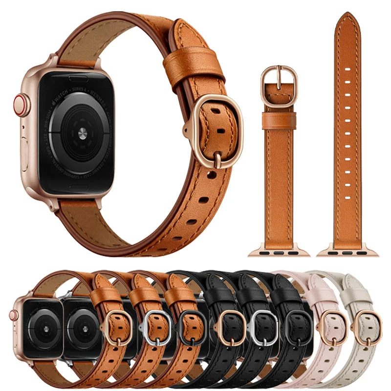 Ремешок из натуральной кожи для Apple Watch series 7 6 5 4 3 2 1 SE, браслет для iWatch 44 мм 40 мм 45 мм 41 мм 42 мм 38 мм
Ремешок из натуральной кожи для Apple Watch series 7 6 5 4 3 2 1 SE, браслет для iWatch 44 мм 40 мм 45 мм 41 мм 42 мм 38 мм