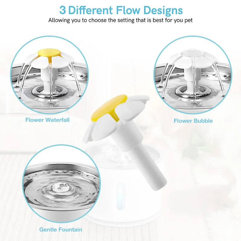 Cat Water Fountain Dog Drinking Bowl Pet USB Automatic Water Dispenser Super Quiet Drinker Auto Feeder
Cat Water Fountain Dog Drinking Bowl Pet USB Automatic Water Dispenser Super Quiet Drinker Auto Feeder