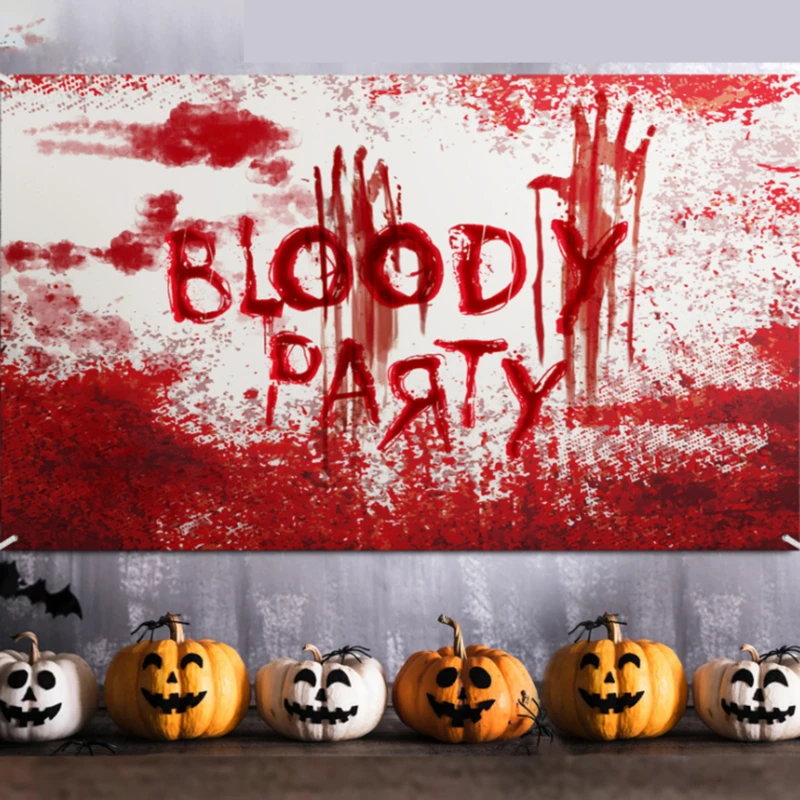 Halloween Decoration Horror Bloody Handprint Pattern Backdrop Cloth Poster Background Decor Scene Layout For Party Decorations
Halloween Decoration Horror Bloody Handprint Pattern Backdrop Cloth Poster Background Decor Scene Layout For Party Decorations