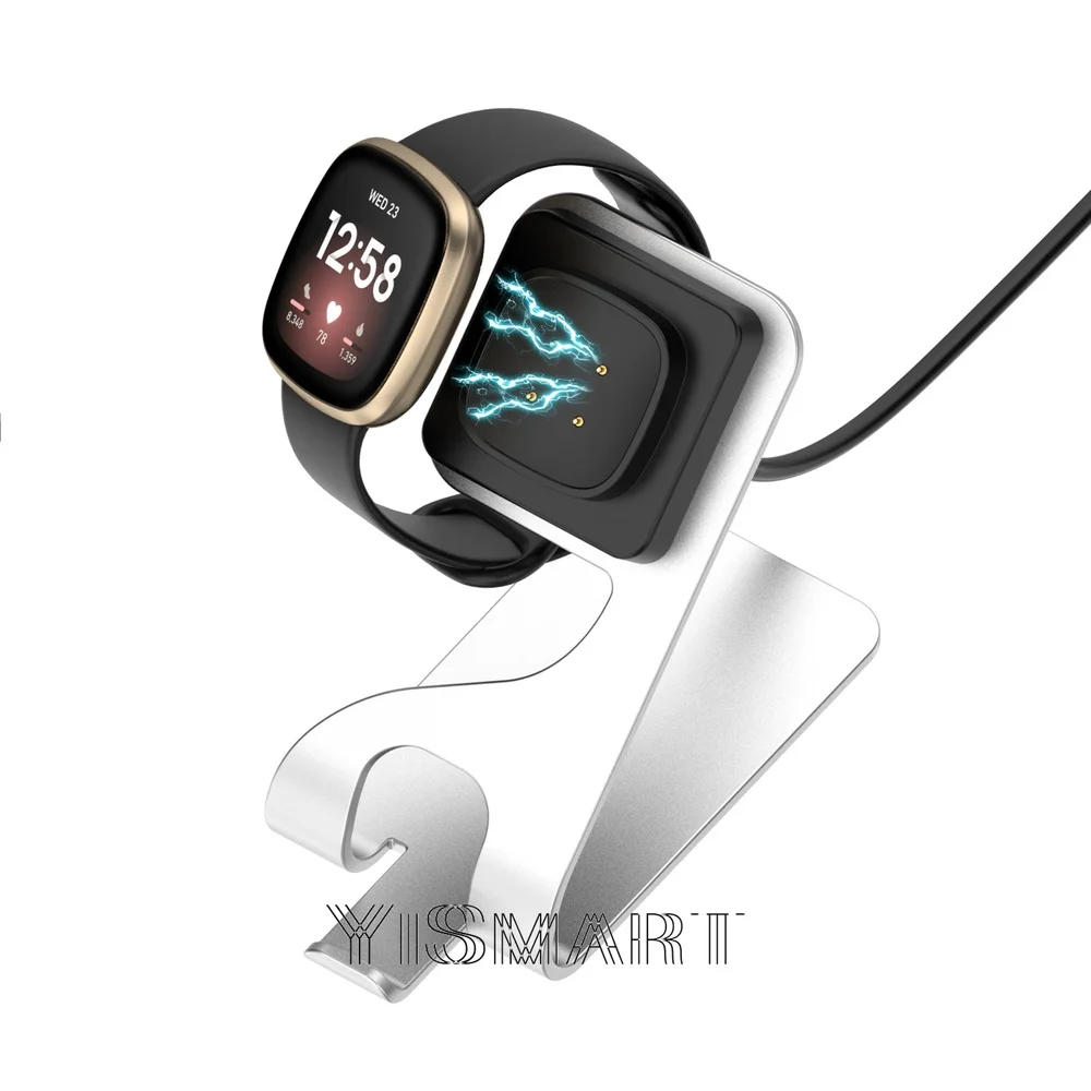 Charger Stand for Fitbit Versa 3 USB Aluminum Charging Dock for Fitbit Sense Smartwatch Accessories
Charger Stand for Fitbit Versa 3 USB Aluminum Charging Dock for Fitbit Sense Smartwatch Accessories