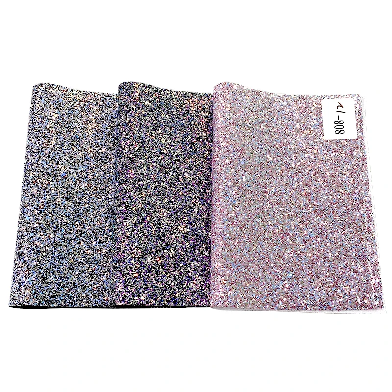 A4X6 Plain Multicolored Chunky Glitter Eco Faux Synthetic Leather Needlework Fabric Sheet Materials for Shoe DIY Accessories
A4X6 Plain Multicolored Chunky Glitter Eco Faux Synthetic Leather Needlework Fabric Sheet Materials for Shoe DIY Accessories