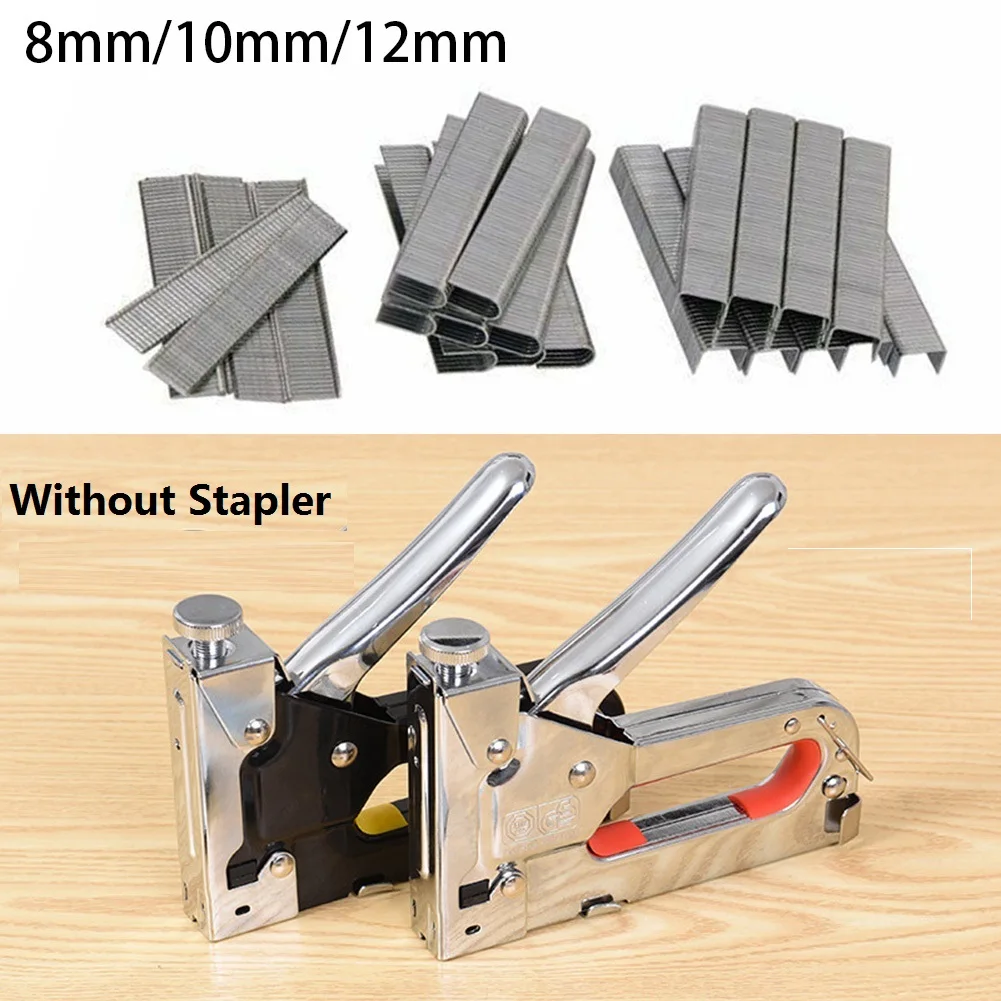 1000Pcs U-Shaped/Square Nails Assorted Staples And Brad Nails 8mm 12mm 10mm For DIY Home Gardening Gun Parts
1000Pcs U-Shaped/Square Nails Assorted Staples And Brad Nails 8mm 12mm 10mm For DIY Home Gardening Gun Parts