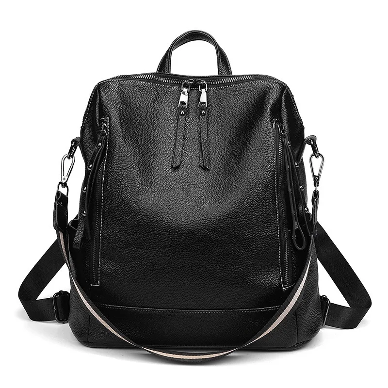 Anti-theft Backpack 2021 New Fashion Versatile Multi-function Travel Bag Soft Leather Large Capacity Shoulder Bag Sac Luxe Femme
Anti-theft Backpack 2021 New Fashion Versatile Multi-function Travel Bag Soft Leather Large Capacity Shoulder Bag Sac Luxe Femme