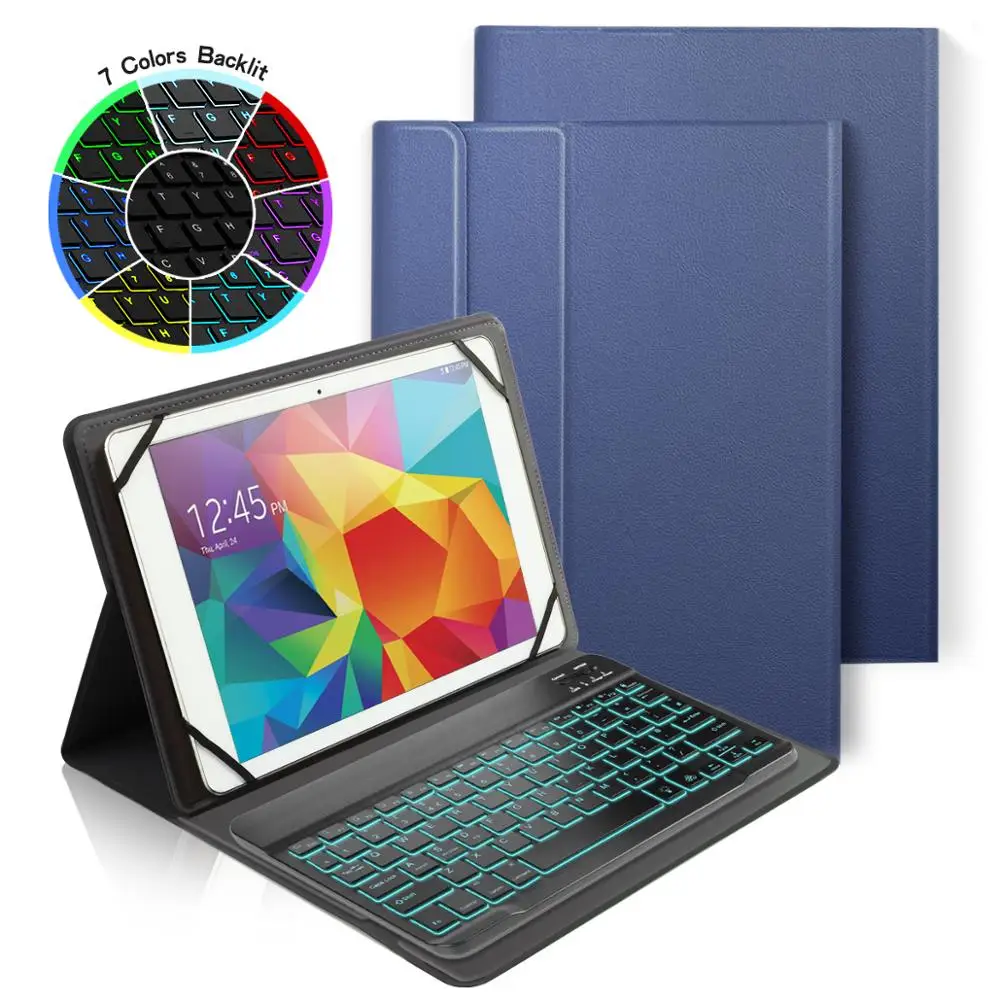 Bluetooth Backlit Keyboard Case for Samsung Galaxy Note/Tab A 10.1" Tab S6/Tab S5e 10.5" iPad 10.2" iPad Pro 9.7" iPad Air 3
Bluetooth Backlit Keyboard Case for Samsung Galaxy Note/Tab A 10.1" Tab S6/Tab S5e 10.5" iPad 10.2" iPad Pro 9.7" iPad Air 3