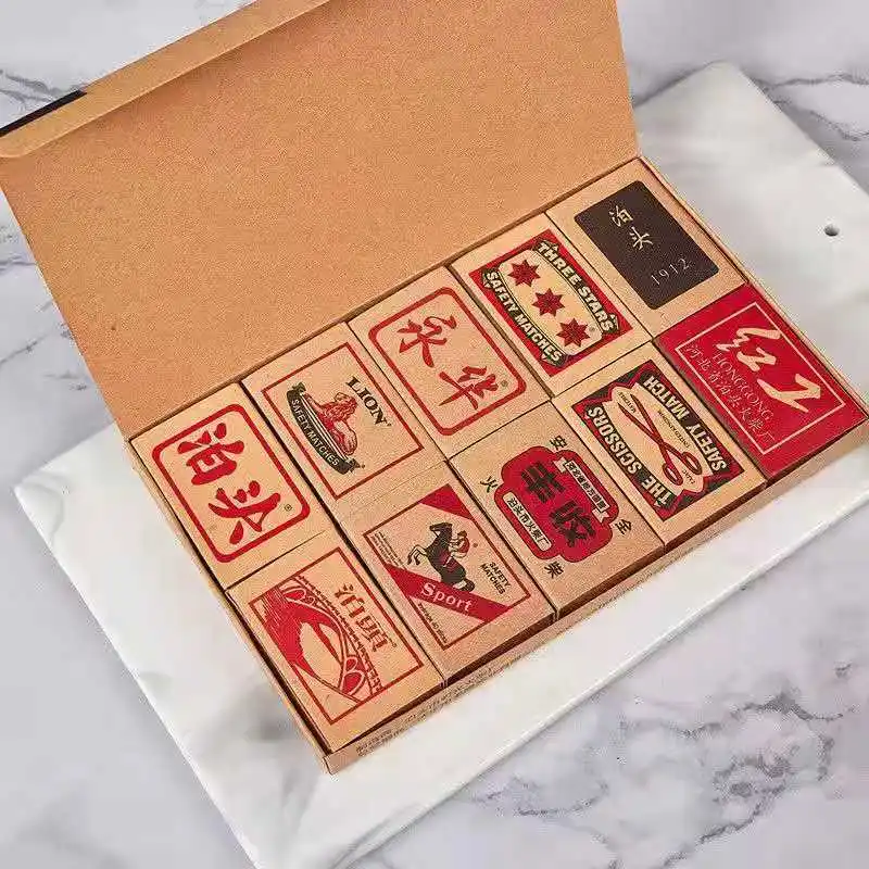 Disposable art matches, old-fashioned nostalgia, cigarette lighting, personality, creativity, retro match sets, safety, househol
Disposable art matches, old-fashioned nostalgia, cigarette lighting, personality, creativity, retro match sets, safety, househol