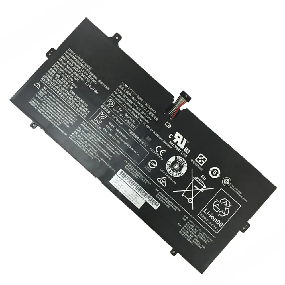 5B10H43261 5B10H5522 Lenovo YOGA 4 PRO 900 900-13ISK 900-IFI 900-ISE 5B10H43261 L14M4P24 Оригинальный аккумулятор для ноутбука L14L4P24
5B10H43261 5B10H5522 Lenovo YOGA 4 PRO 900 900-13ISK 900-IFI 900-ISE 5B10H43261 L14M4P24 Оригинальный аккумулятор для ноутбука L14L4P24
