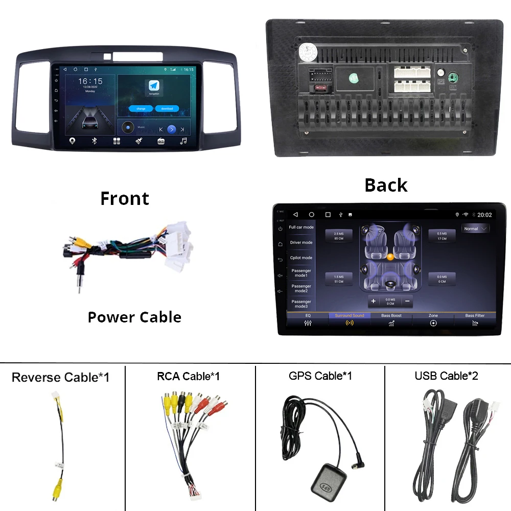 2DIN Android10 Car Radio For Toyota Allion Premio 2001-2007 Stereo Receiver GPS Navigation Auto Radio DSP Car Video NO 2DIN DVD
2DIN Android10 Car Radio For Toyota Allion Premio 2001-2007 Stereo Receiver GPS Navigation Auto Radio DSP Car Video NO 2DIN DVD