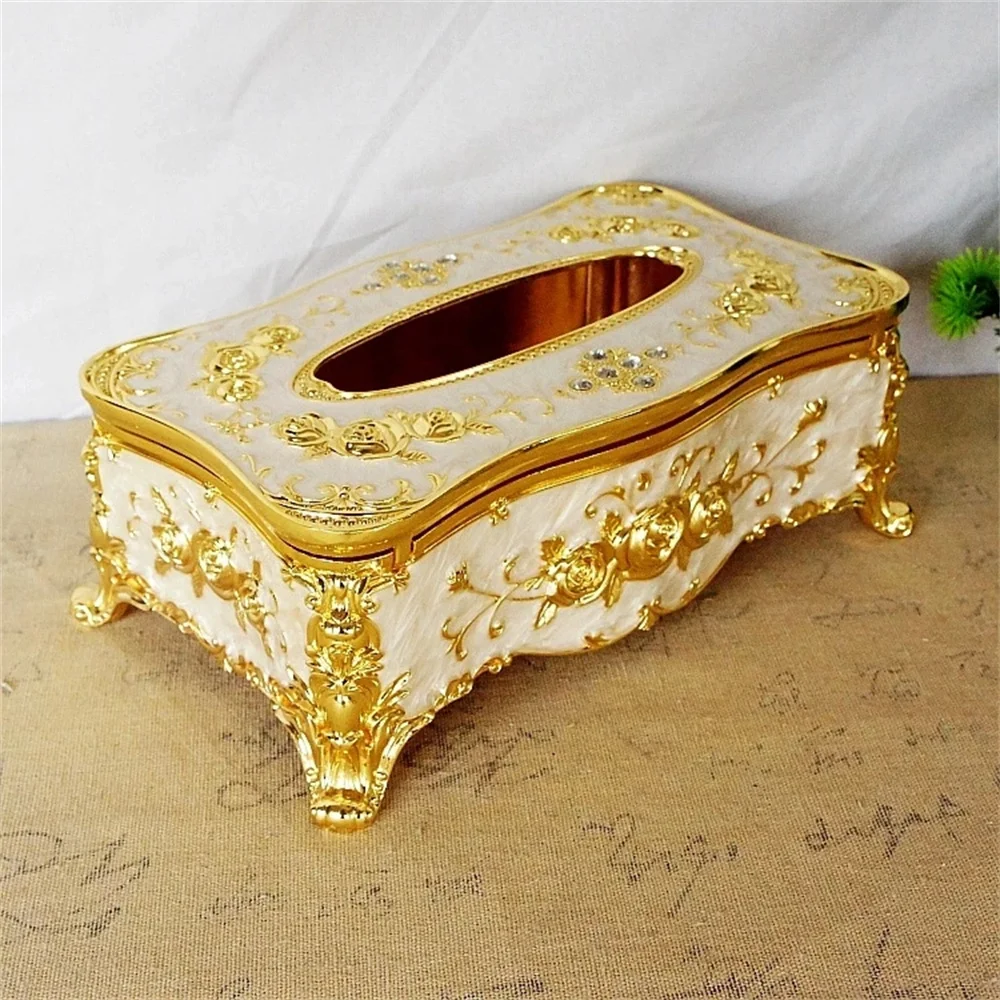 Gilded Metal Tissue Box Rose Decoration Box Magnet Adsorption Castle Napkins Organizer Dining Table Home Decoration
Gilded Metal Tissue Box Rose Decoration Box Magnet Adsorption Castle Napkins Organizer Dining Table Home Decoration