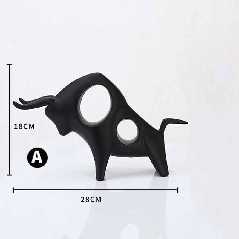 Abstract Bull Sculpture, Hollow Resin Bison Bull Statue Animal Art, Home Studio Office Decoration Crafts Ornaments
Abstract Bull Sculpture, Hollow Resin Bison Bull Statue Animal Art, Home Studio Office Decoration Crafts Ornaments
