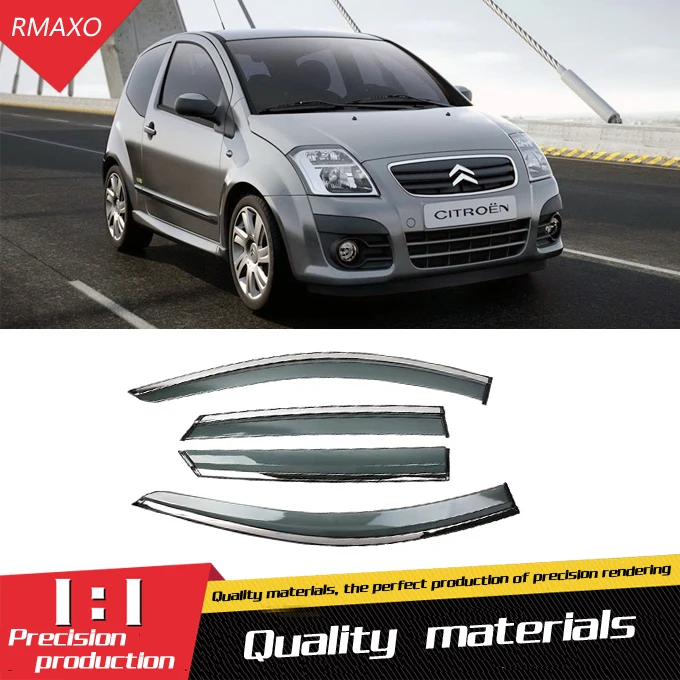Пластиковый козырек для Citroen C2 2009-2012, оттенки для вентиляционных отверстий, защита от солнца и дождя для Citroen C2, автомобильные аксессуары 4 шт....
Пластиковый козырек для Citroen C2 2009-2012, оттенки для вентиляционных отверстий, защита от солнца и дождя для Citroen C2, автомобильные аксессуары 4 шт....